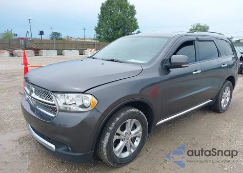 2013 Dodge Durango Crew z USA, uszkodzony, nr VIN 1C4RDJDG3DC692154
